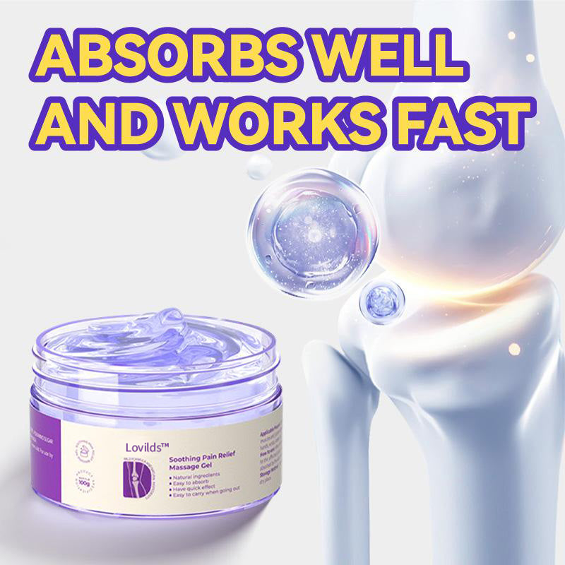 LOVILDS™ Turmeric & Emu Oil Arthritis Soothing Pain Relief Massage Gel 👨⚕️ Australian Osteopathic Association (AOA) Approved