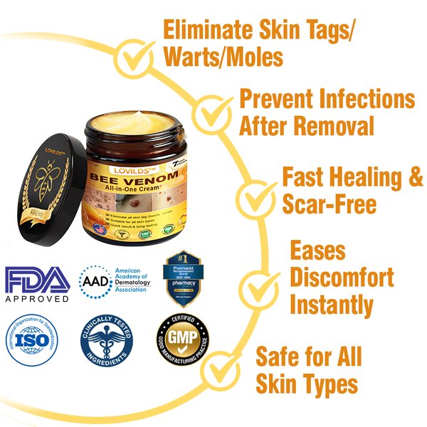 LOVILDS™ Bee Venom All-in-One Cream US Dermatologist Approved🐝🐝