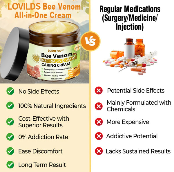 LOVILDS™🐝 Bee Venom All-in-One Cream US Dermatologist Approved🐝