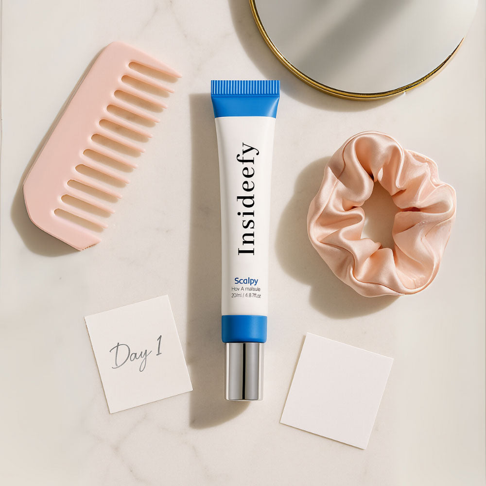 Insideefy™Hair Therapy Ampoule-Tired of Seeing Hair on Your Brush? Fight Hair Loss at the Root
